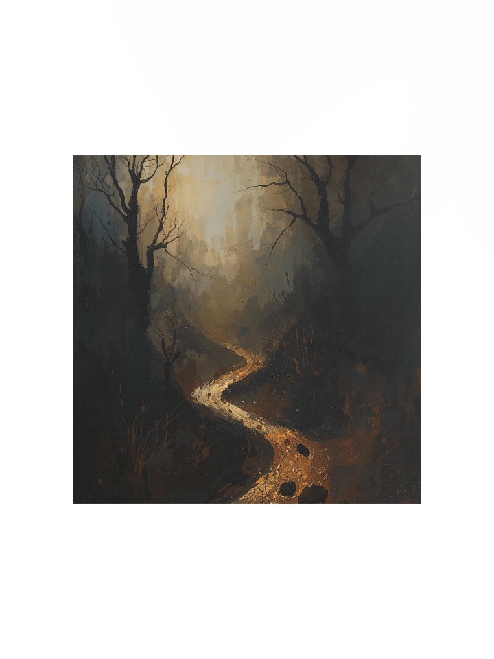 The Golden Path Matte Poster product image (4)