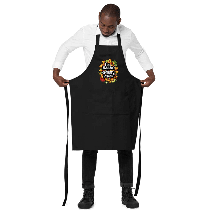Nacho Lover's Organic Cotton Apron product image (5)