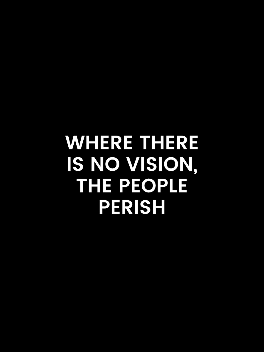 Where There Is No Vision, The People Perish. product image (4)