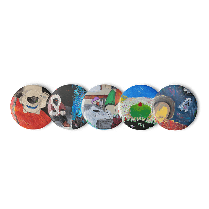 Seen IT Artwork Pins Set 1 product image (1)