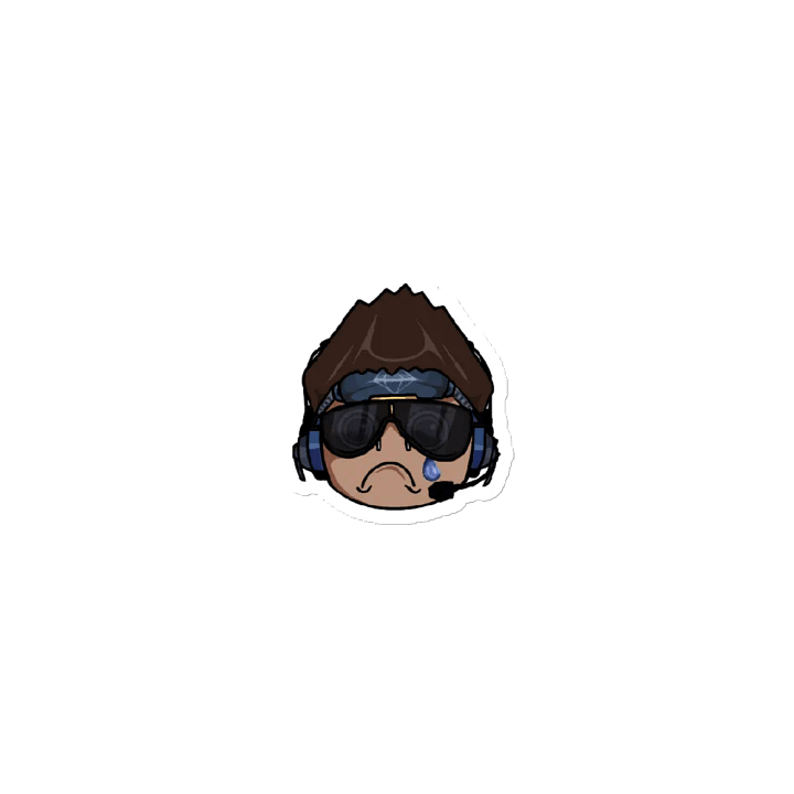 DarkSky Sad Emoji Die-Cut Magnets product image (2)