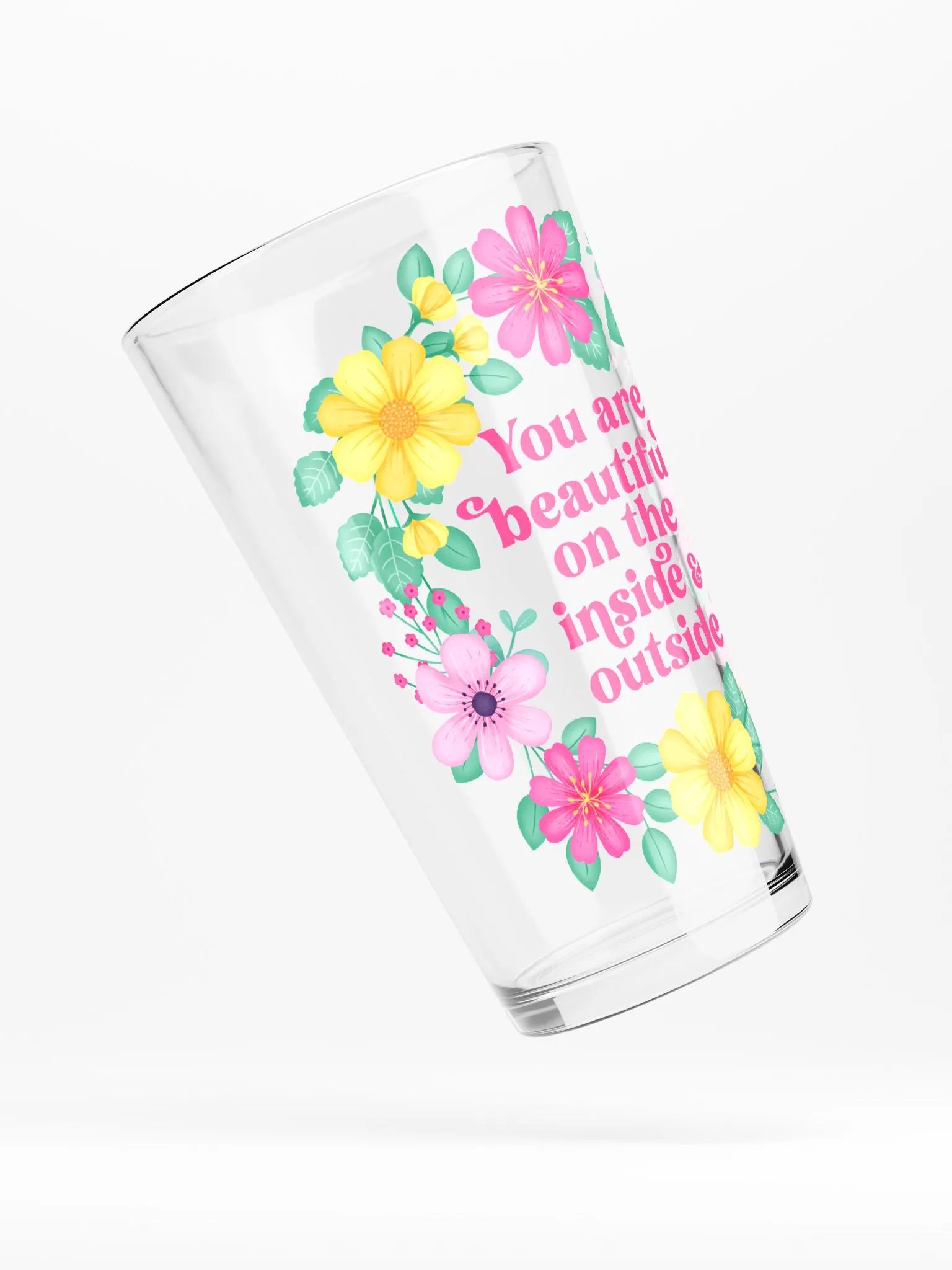 You are beautiful on the inside & outside - Motivational Tumbler product image (4)