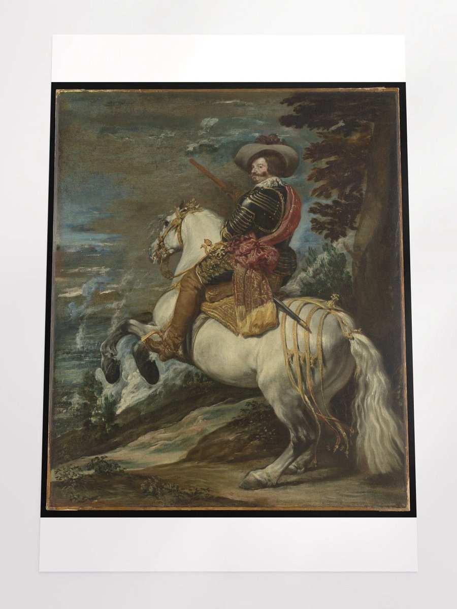 Digital copy of Don Gaspar de Guzmán (1587–1645), Count-Duke of Olivares Juan Bautista By Martínez del Mazo Spanish ca. 1636/Enhanced Matte Paper Poster (in) by Allcolor product image (4)