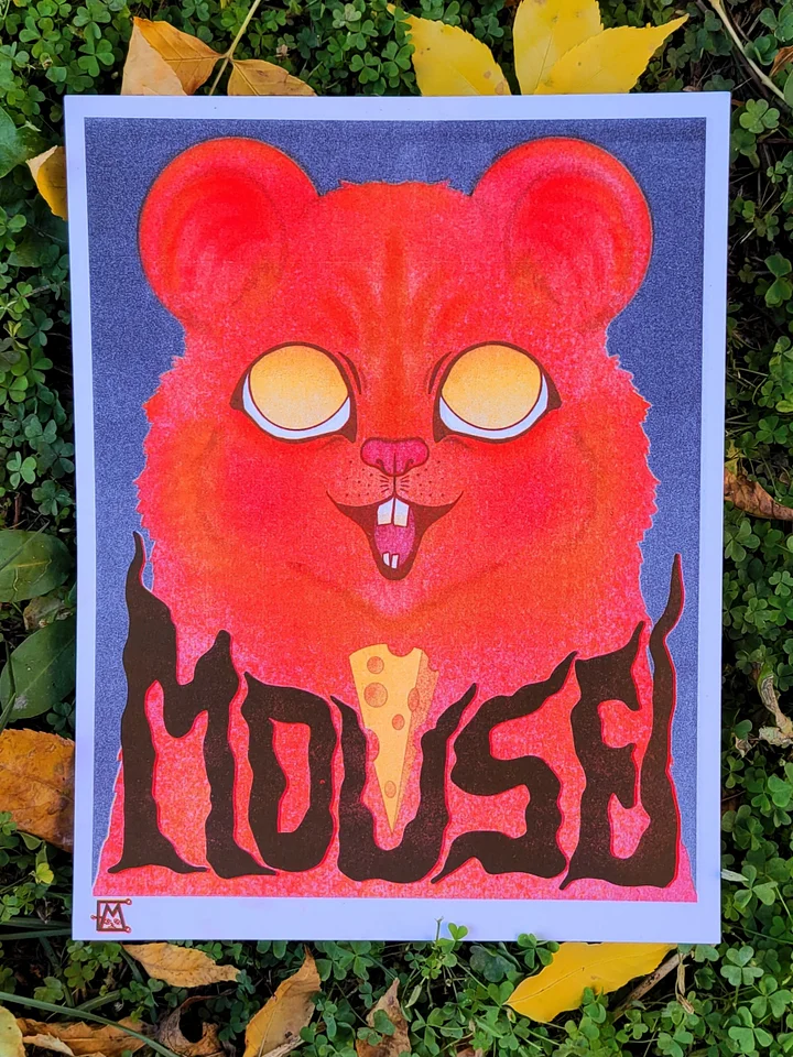 MOUSE Riso Print product image (1)