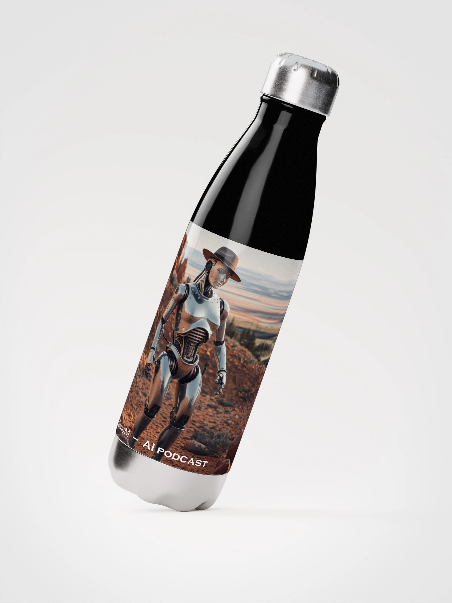 #1 - The Cybernetic Trailblazer Water Bottle product image (4)