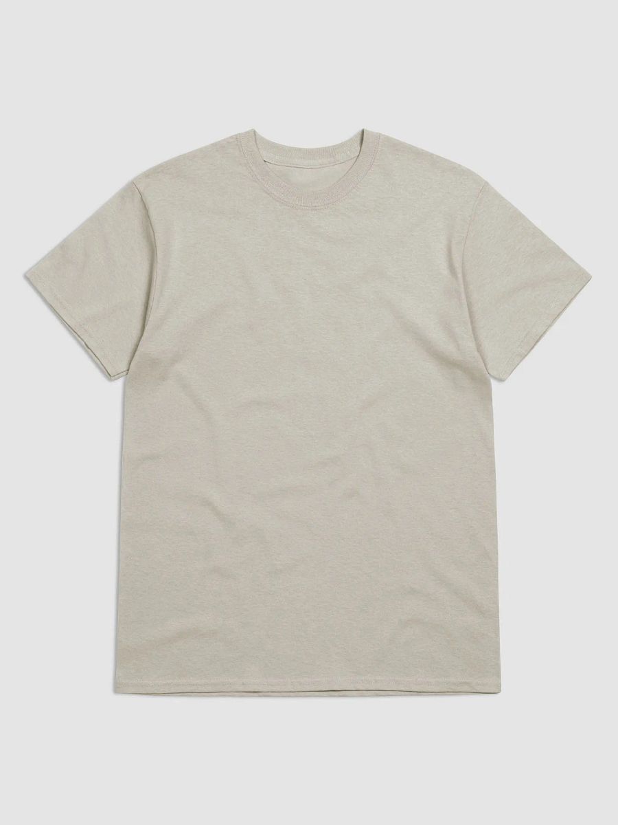 Plain Color Ecru Natural T-Shirt product image (5)