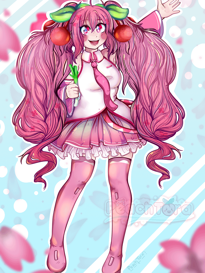 Sakura Miku (Postcard Print) 🌸 product image (2)