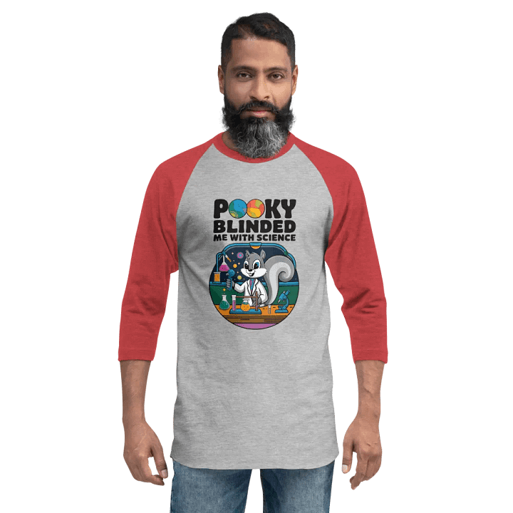 Pooky's Science Lab Raglan Tee product image (2)