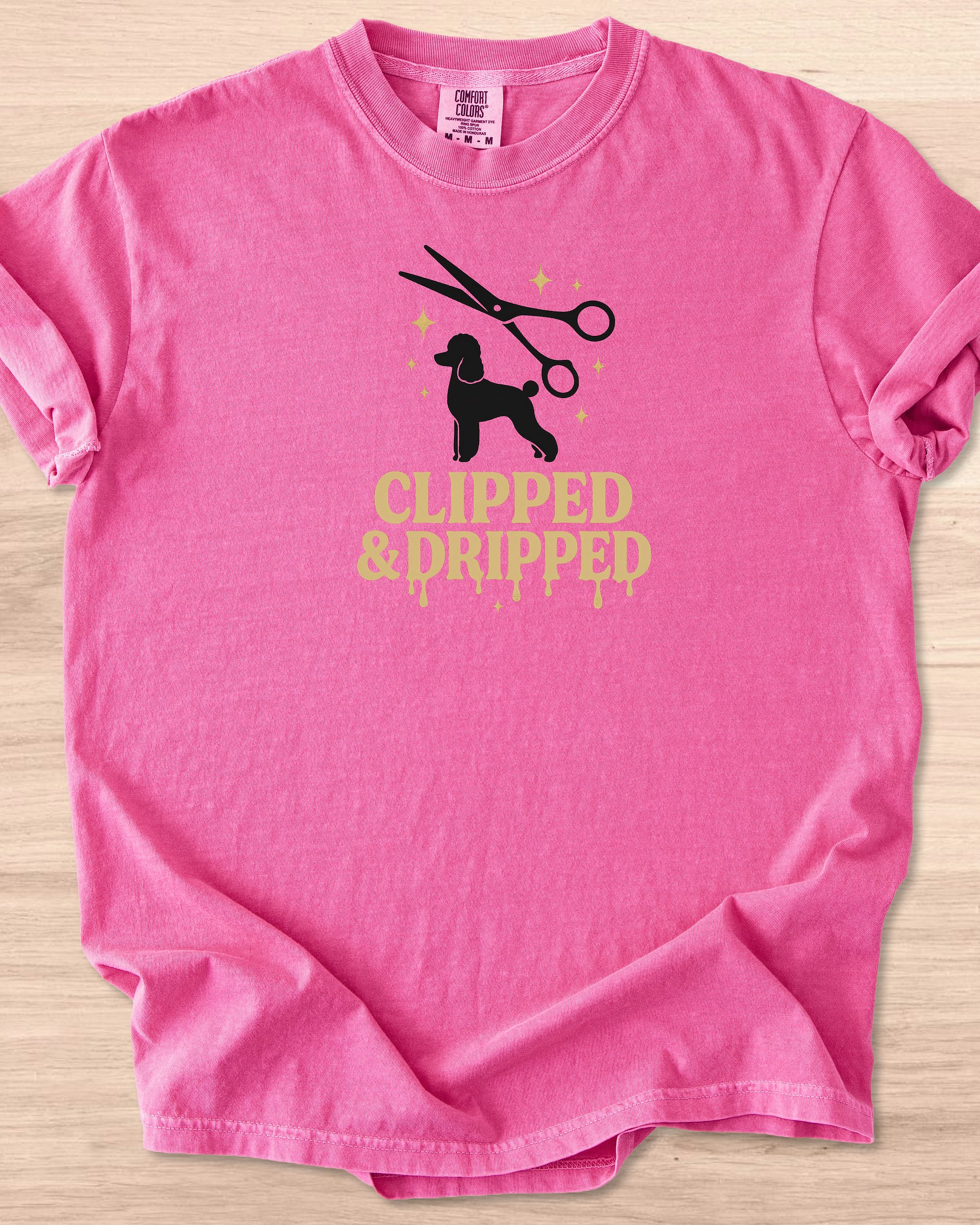 Clipped & Dripped (Poodle) Tee product image (17)