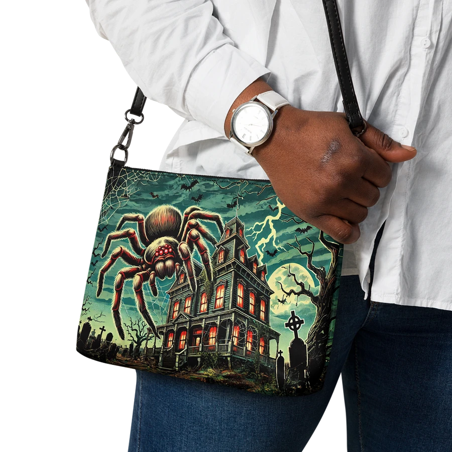 Giant Spider Haunted House Crossbody Bag - Spooky Purse product image (11)