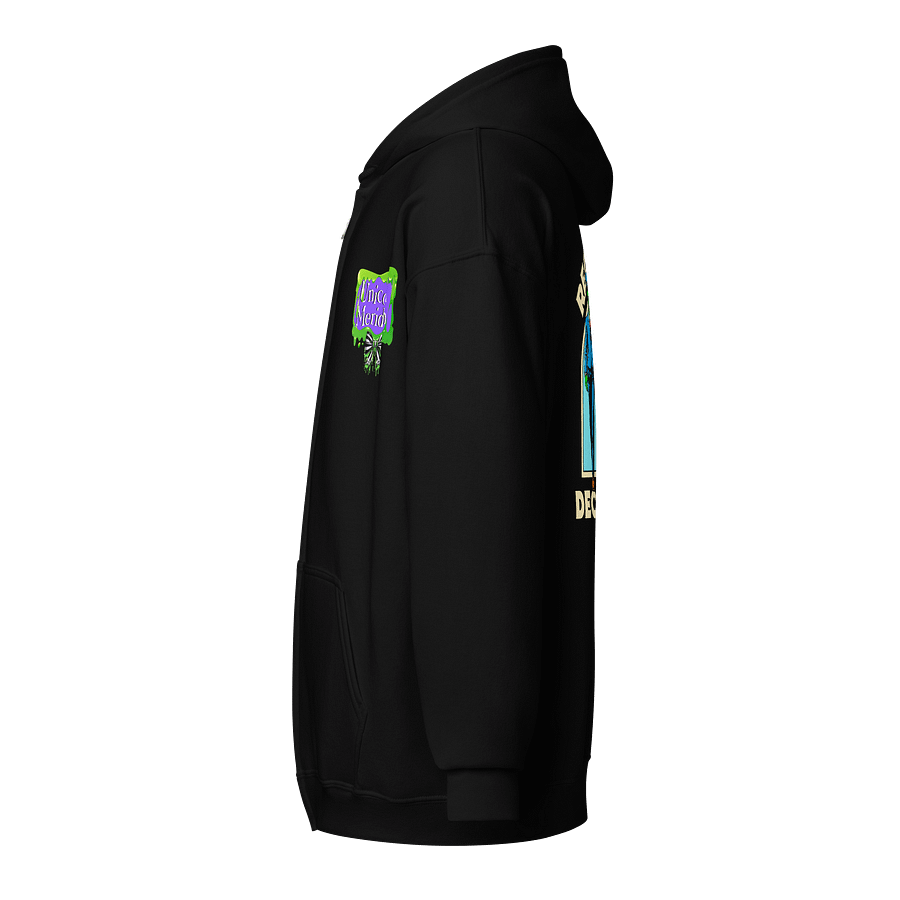 [UM} Bear Recently Deceased - Unisex Graphic Zip Hoodie product image (3)