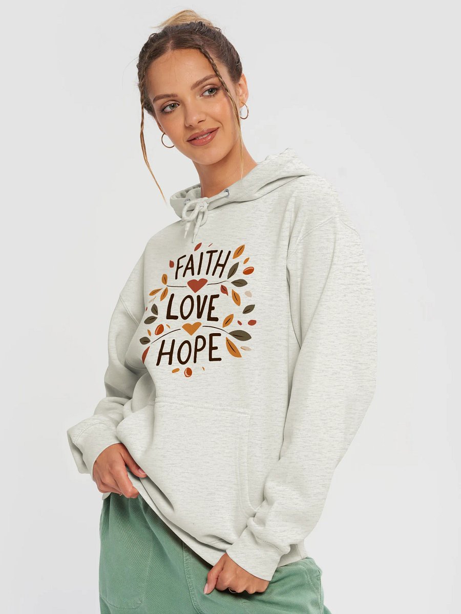 Faith, Love, Hope Hoodie product image (6)