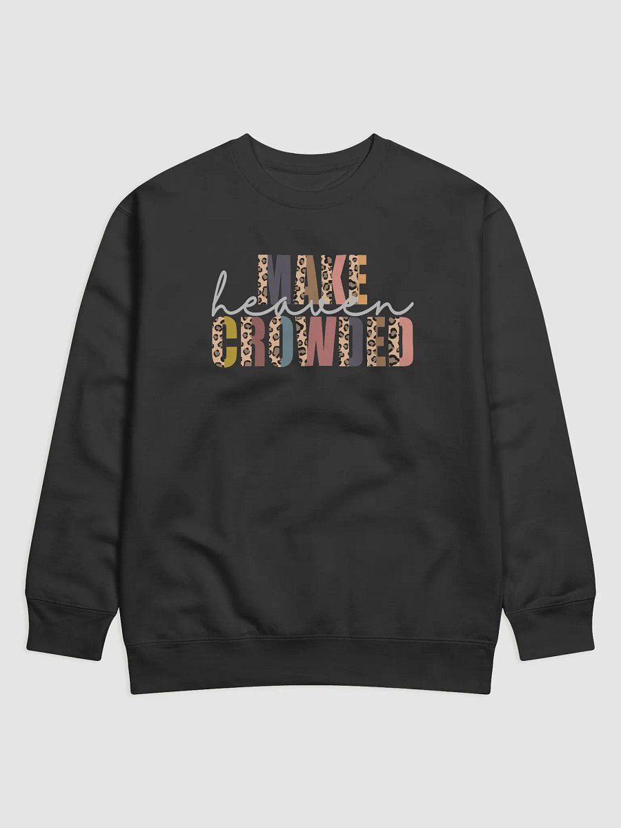 Heavenly Leopard Make Heaven Crowded Print Sweatshirt product image (1)