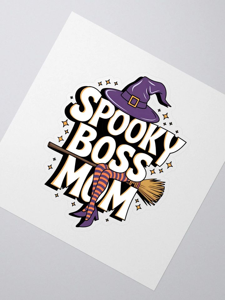 Spooky Boss Mom Witchy Sticker Set product image (2)