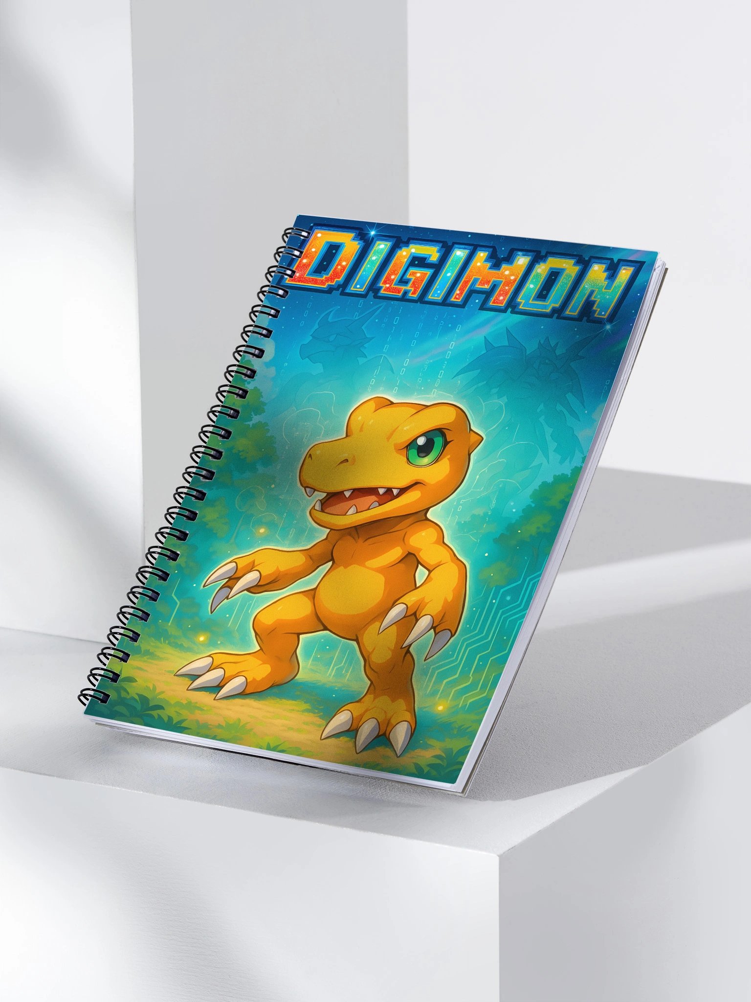 Digimon – Agumon Digital Flame Spiral Notebook product image (3)