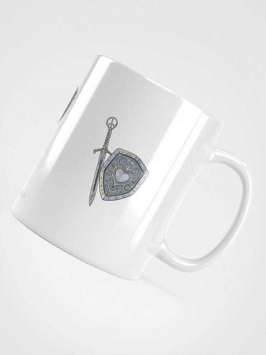 Heart's Guardian Sword and Shield Mug product image (12)