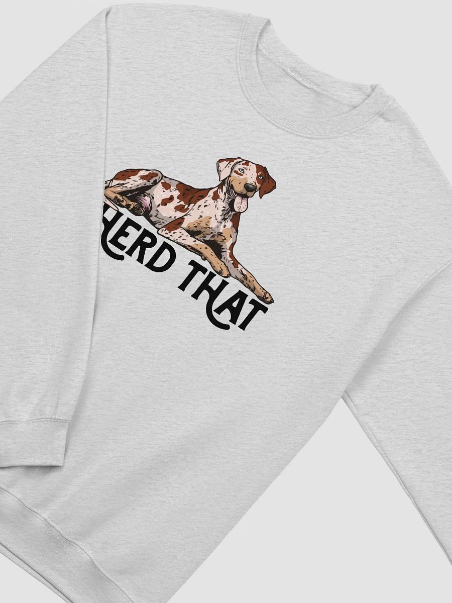 I Herd That Sweatshirt of a Catahoula Leopard Dog (Red Merle) | Funny Shirt for CLD Paw-rents product image (24)