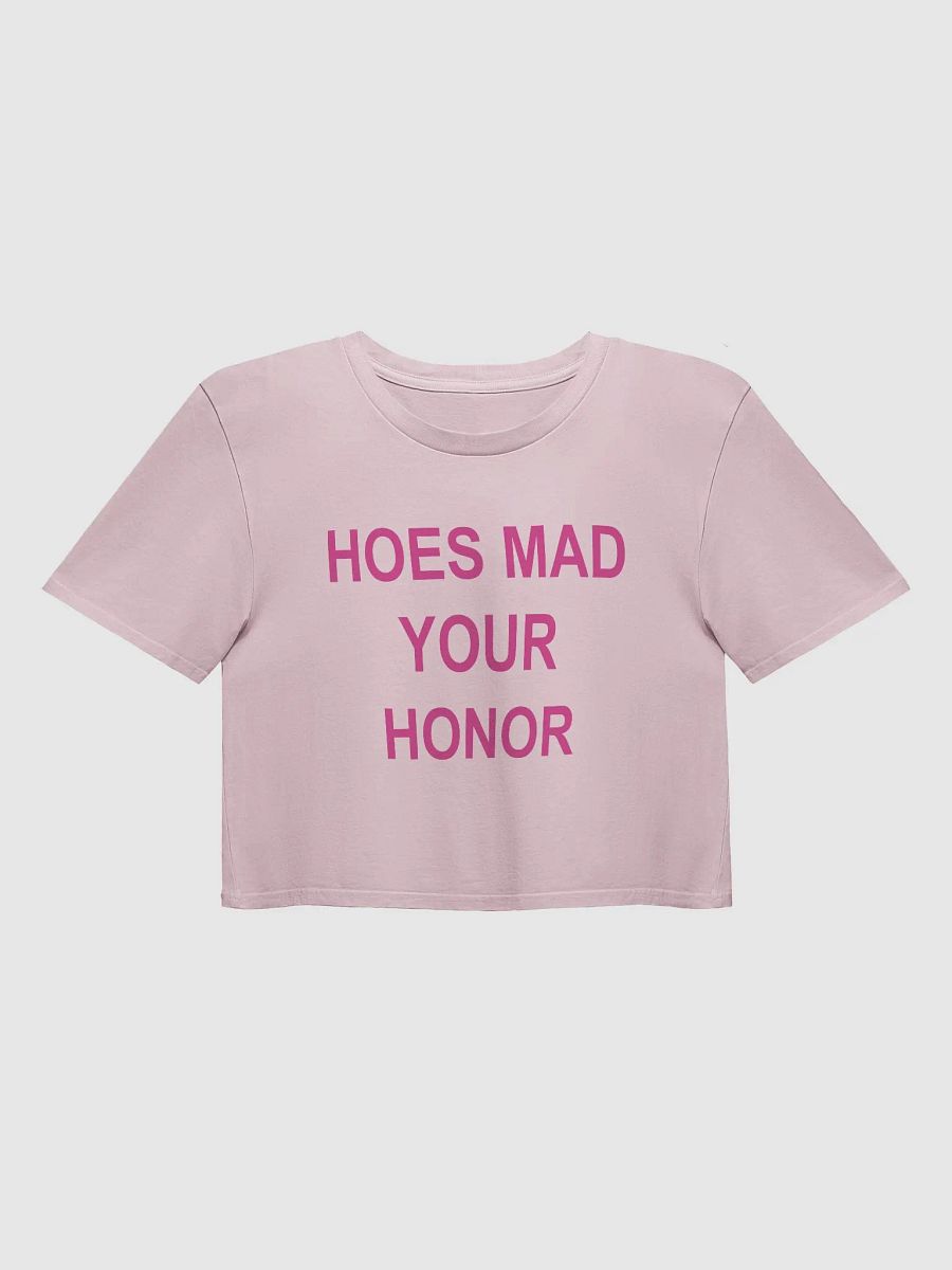 HOES MAD YOUR HONOR Crop Top product image (1)