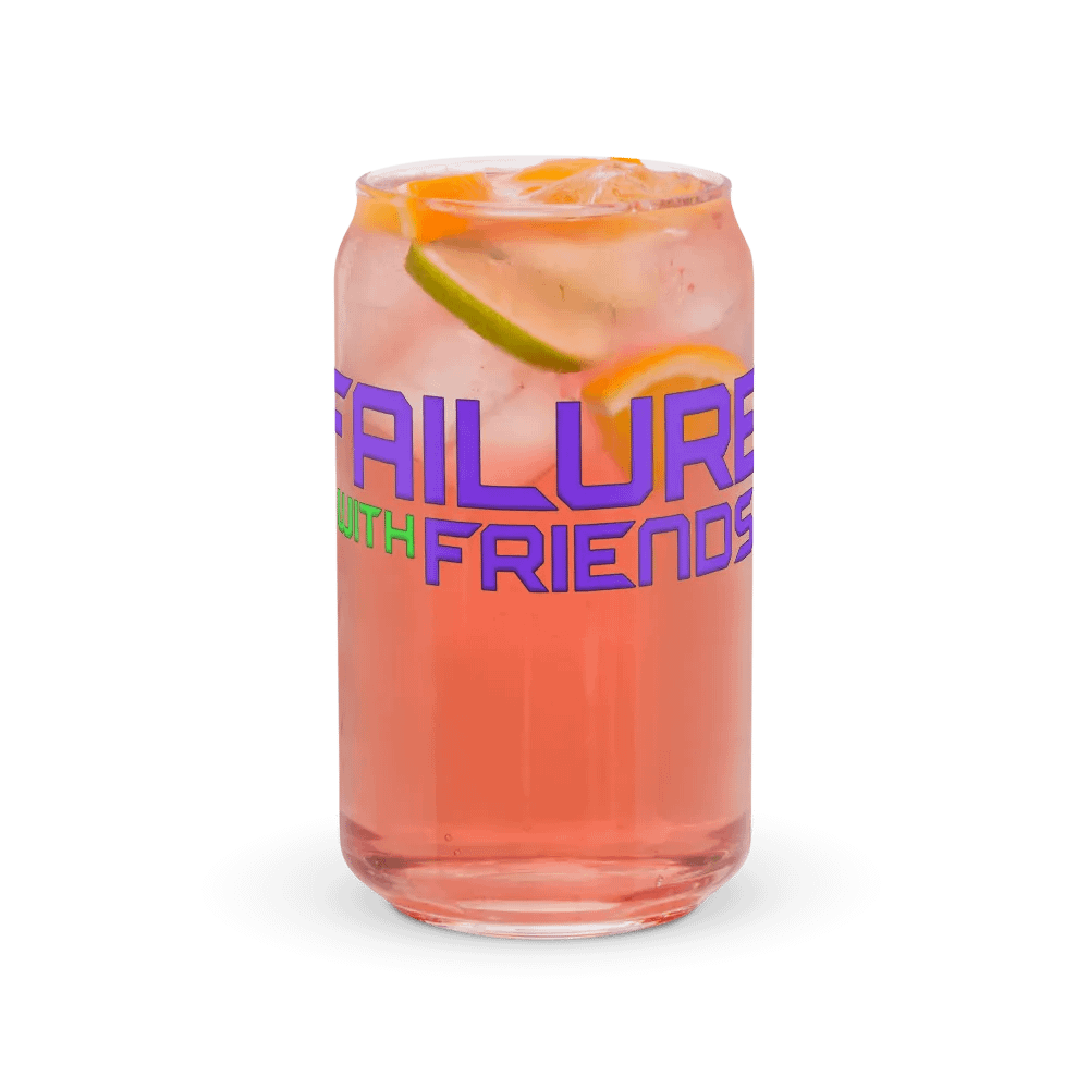 Failure With Friends Can-Shaped Glass product image (37)