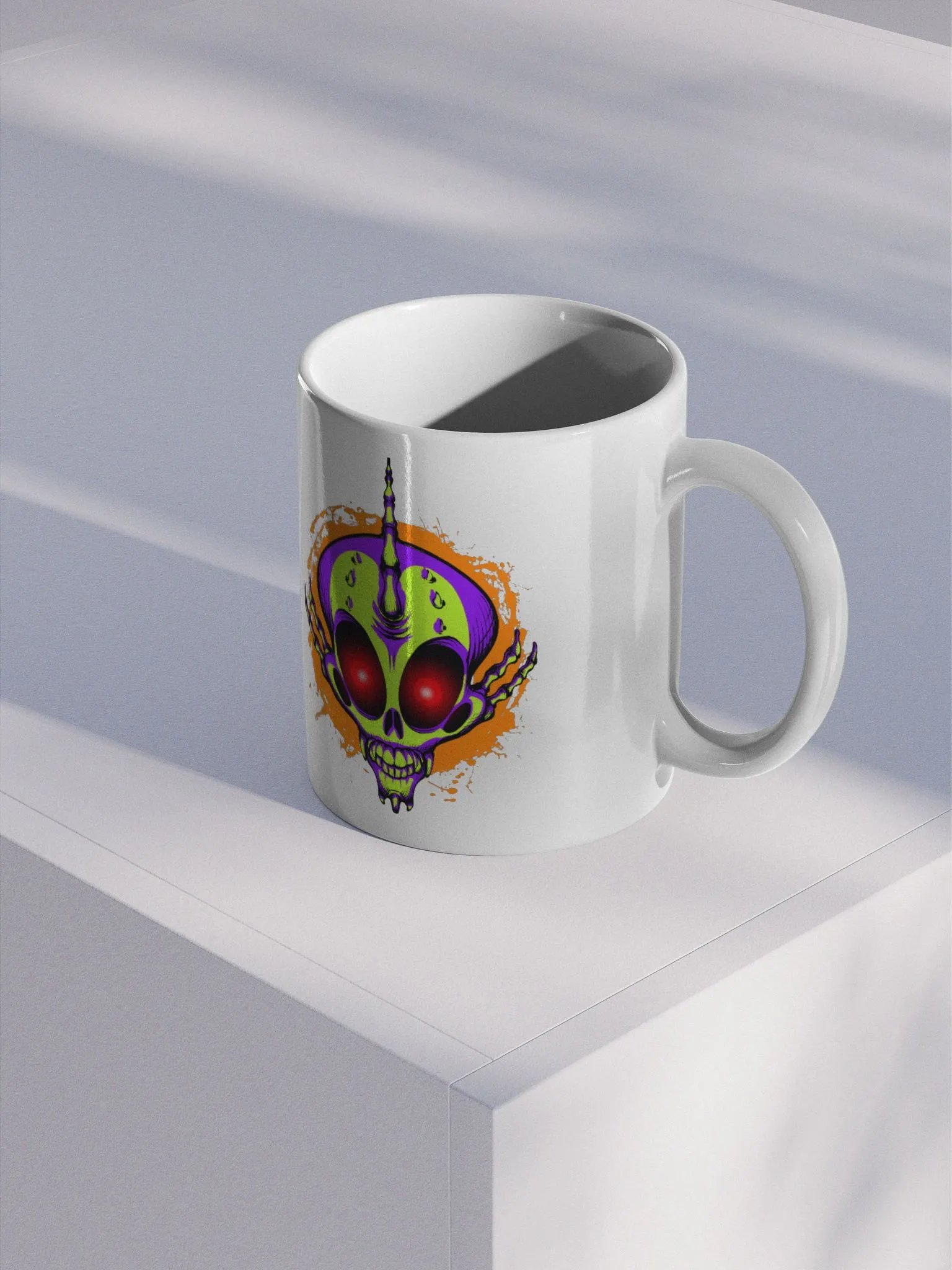 Alien Skull - Spooky Mug product image (2)