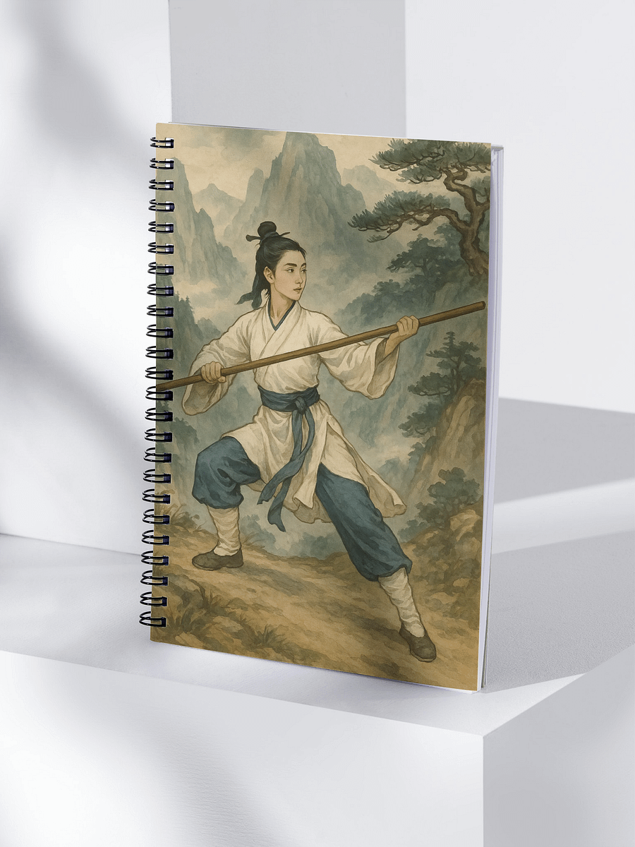 Wudang Mountain Warrior Spiral Notebook product image (4)