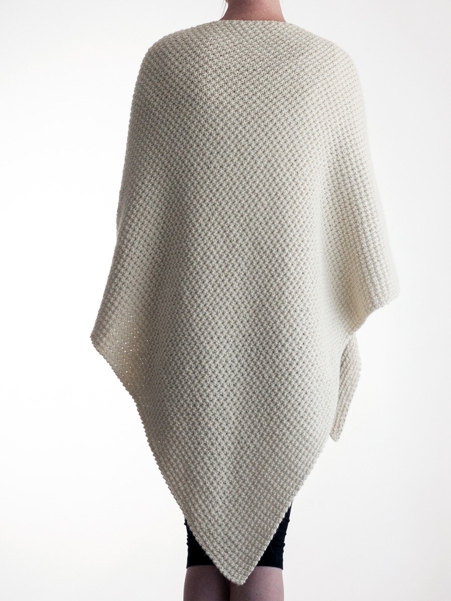Oversized Triangle Shawl Knitting Pattern - Unconditional Love product image (4)