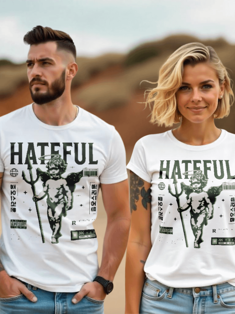 Hateful | Unisex Bella+Canvas Supersoft T-Shirt product image (1)