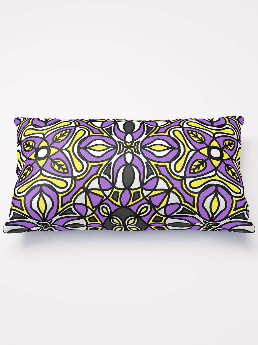 Non-Binary Abstract Pillow - Rectangle product image (1)