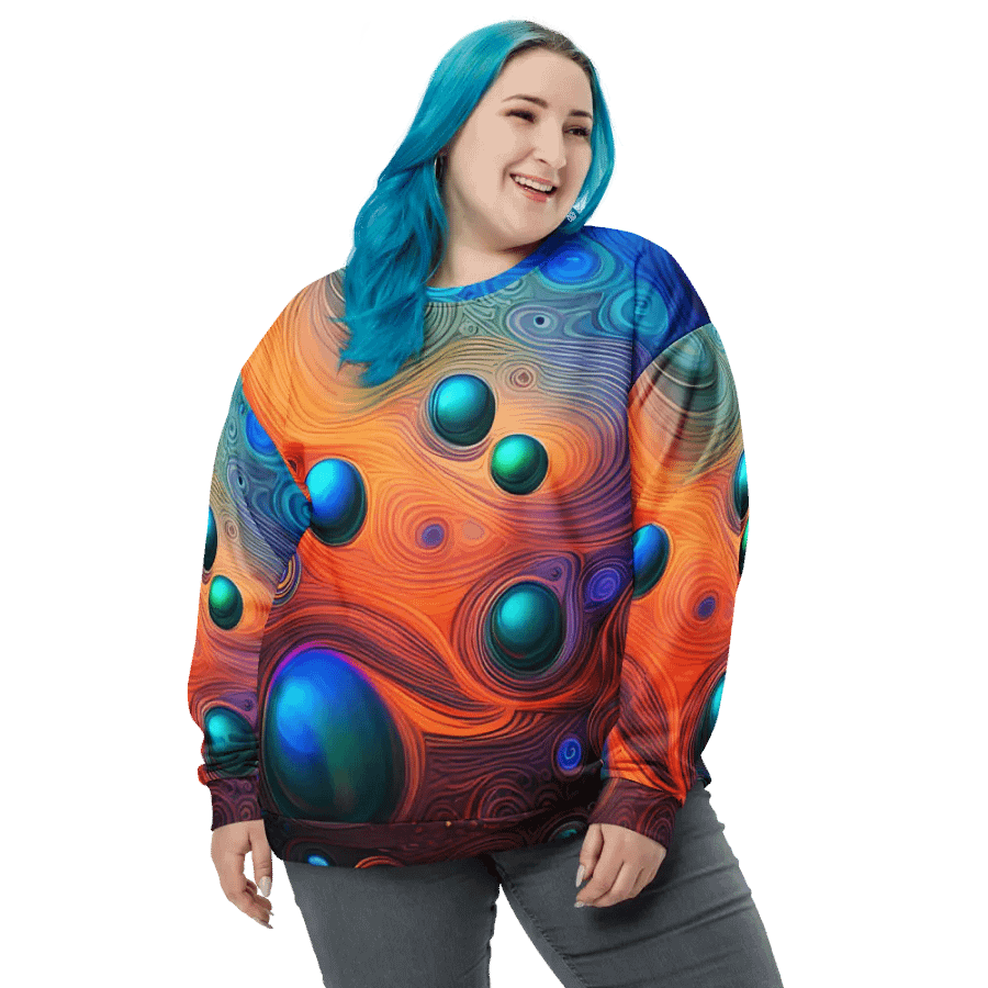 Harmony Swirls Recycled Sweatshirt product image (6)