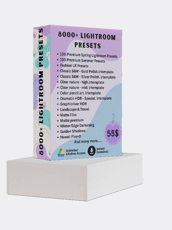 8000+ Adobe Lightroom Presets product image (1)