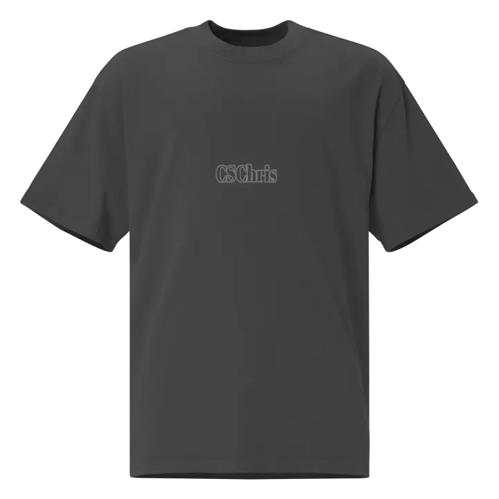 CSChris OverSized T Shirt with Back Logo product image (1)