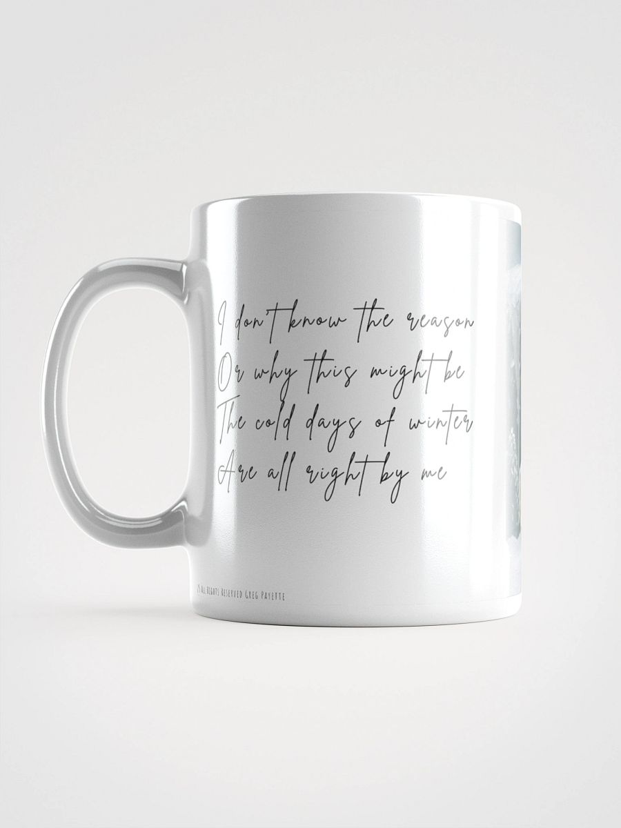 A Cozy Winter Mug – Painting by Greg Payette (with poem excerpt) product image (18)