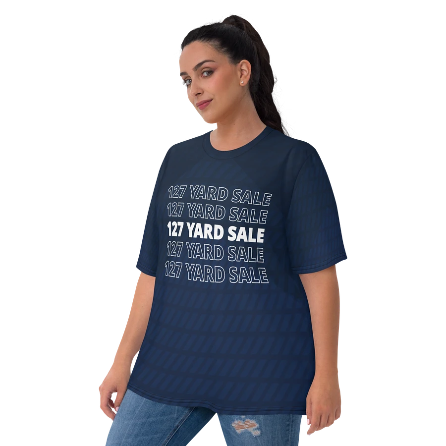 127 Yard Sale (2024) - All-Over Nautical Blue Print Women's Crew Neck T-Shirt product image (15)