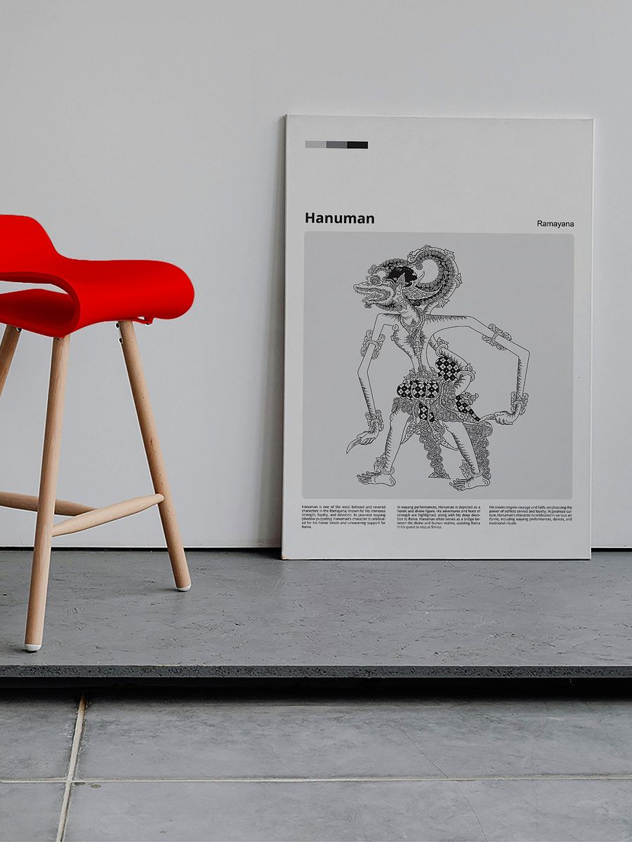 Wayang Hanuman 4 : 5 product image (3)