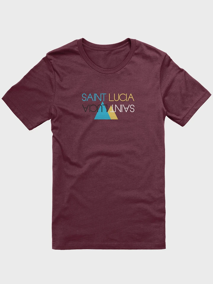 Pitons Coastal Gradient Saint Lucia T-Shirt product image (1)