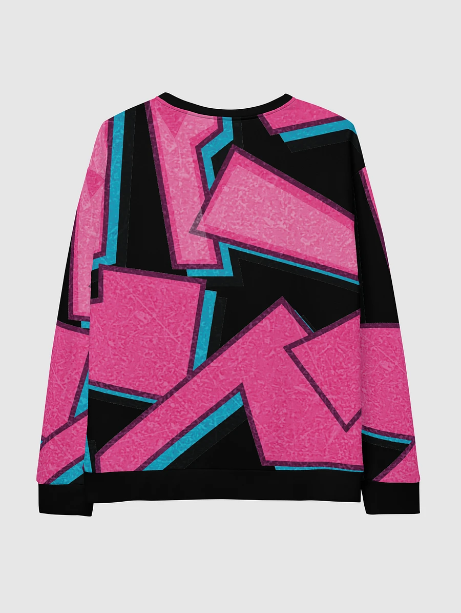 Wyld Geometric Unisex Sweatshirt (Pink) product image (2)