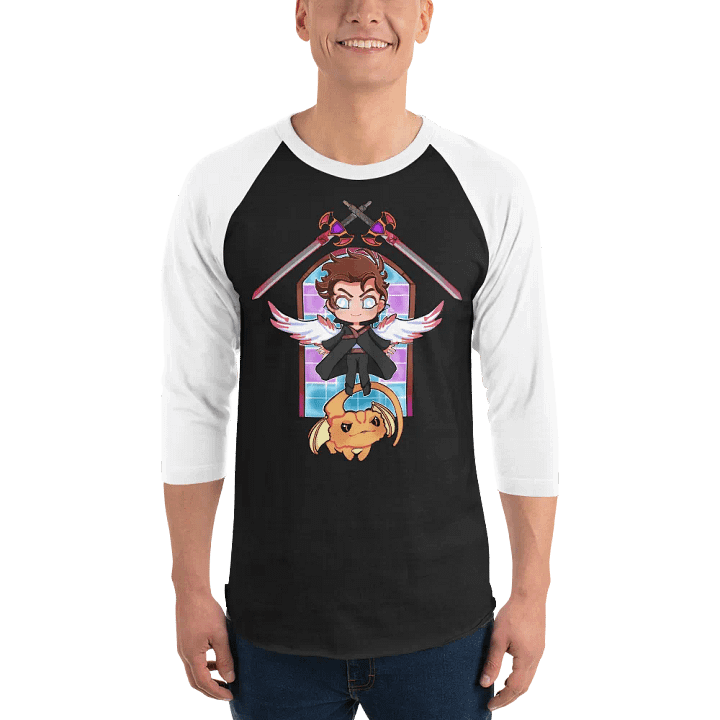 The Adorable Warrior Duo Baseball Long Sleeve product image (1)