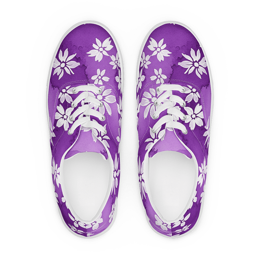 Purple Petal Power Women's Sneakers product image (5)