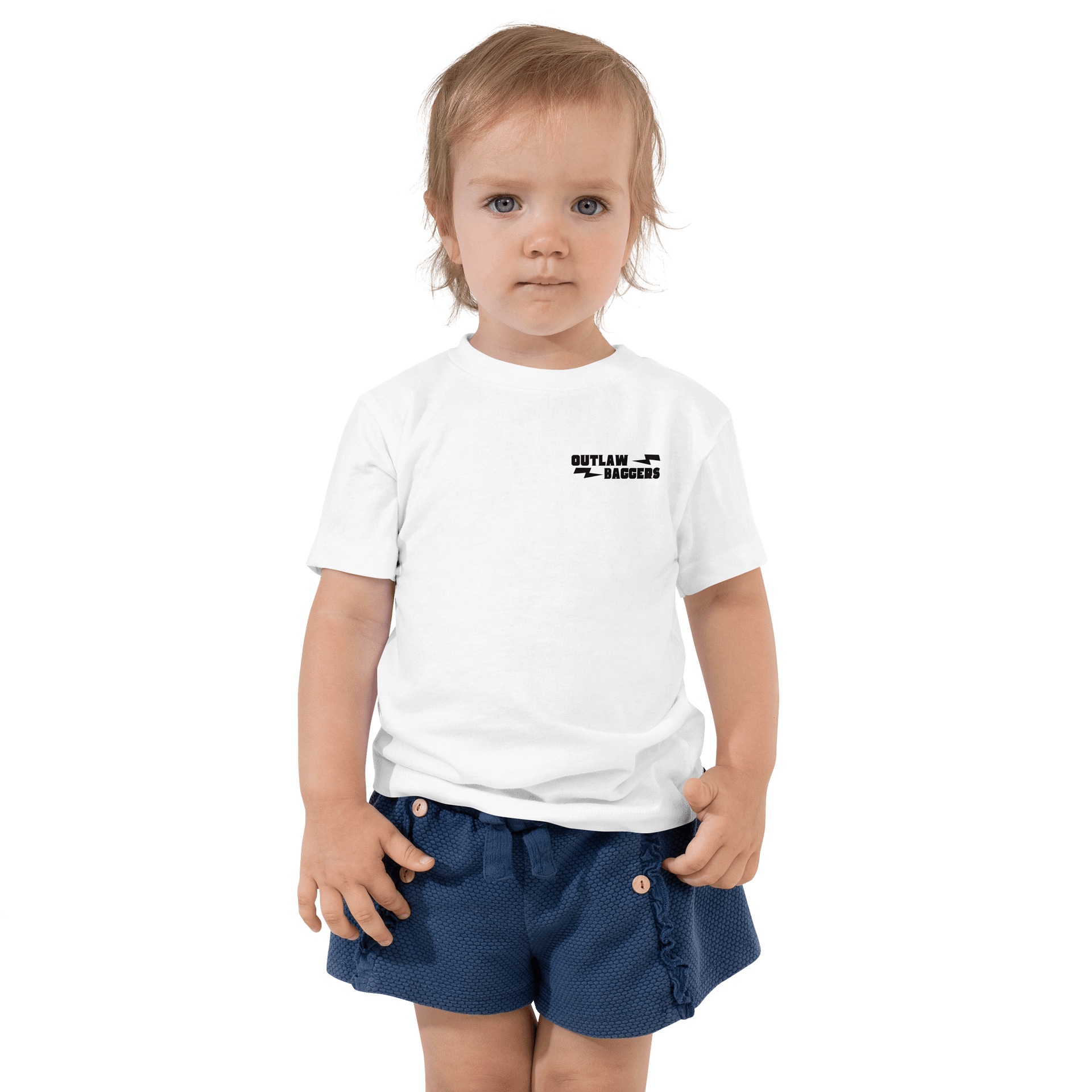 Outlaw Baggers Look Twice, Save A Life Toddler Tee product image (2)