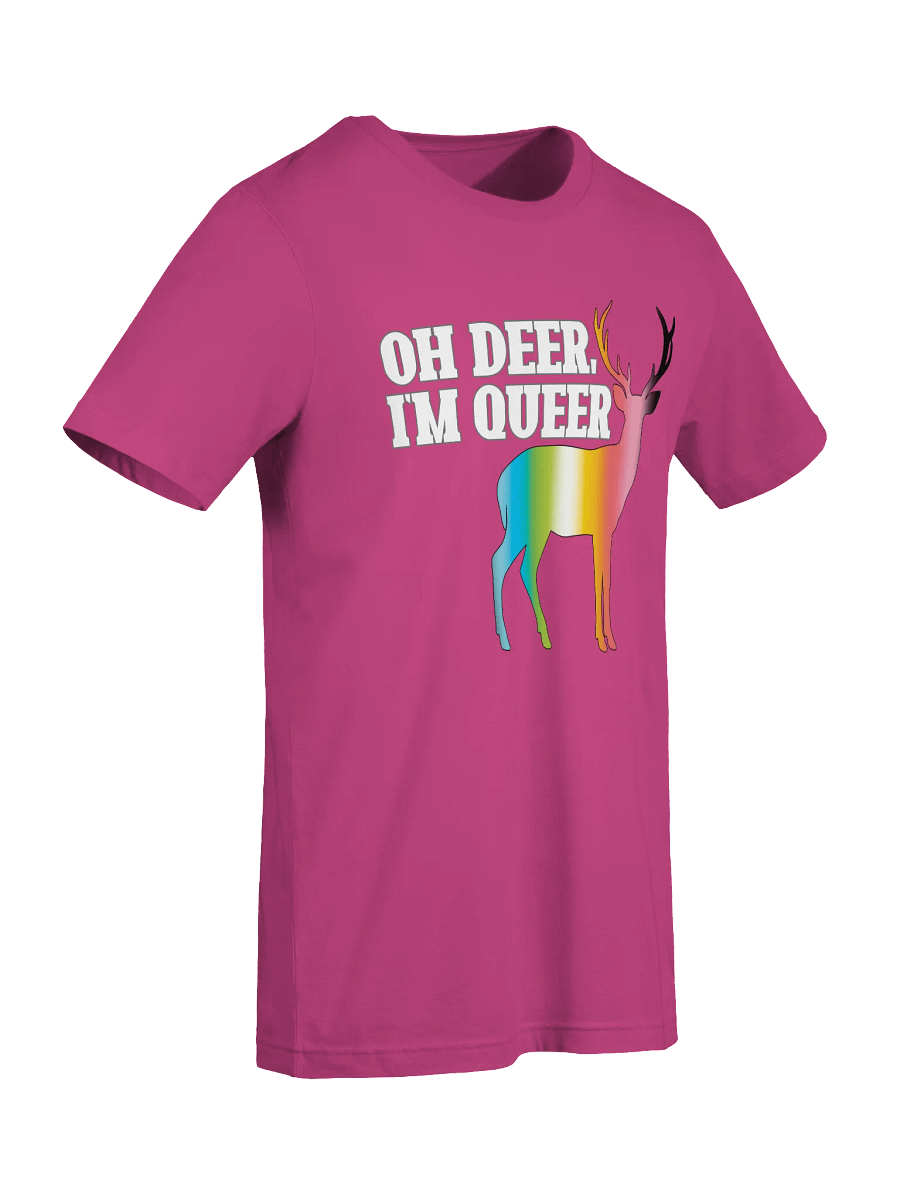 Oh Deer, I'm Queer- Queer Flag T-shirt product image (99)