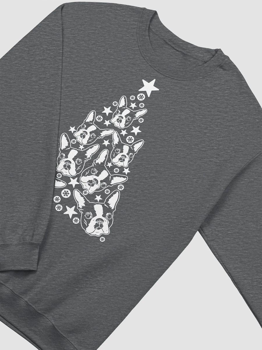 Boston Terrier(2) Christmas Tree Sweatshirt Design for Boston Terrier Paw-rents product image (4)