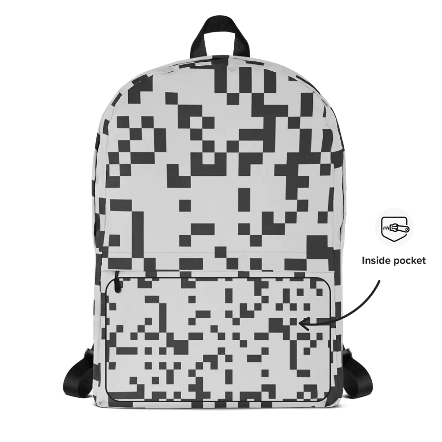 Pixel Fusion All-Over Backpack product image (5)