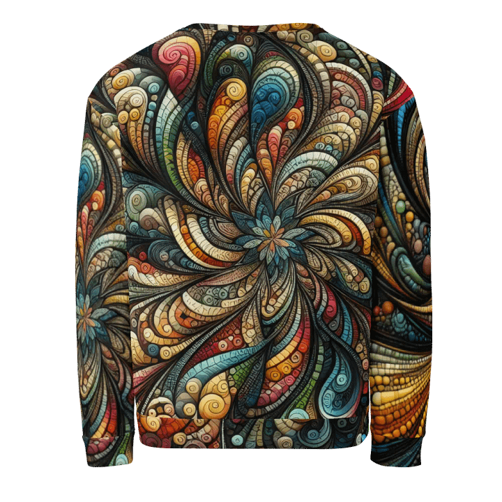 Colorful Patterns - All-Over Unisex Sweatshirt #10 product image (2)