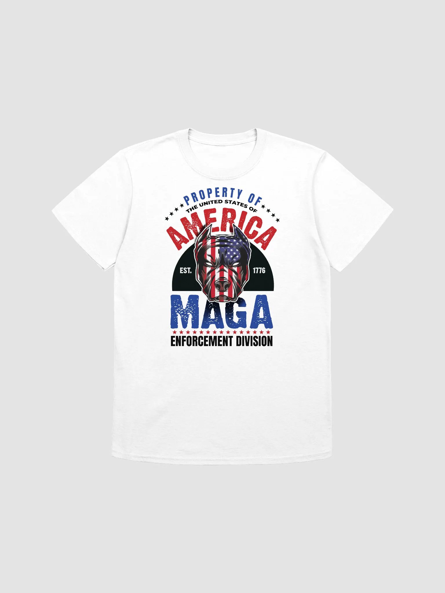 MAGA ENFORCEMENT_Light Tee product image (6)