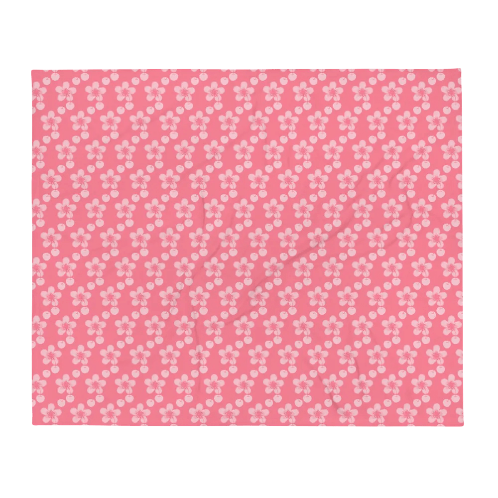 Sakura Cherry Blossom Throw Blanket product image (8)