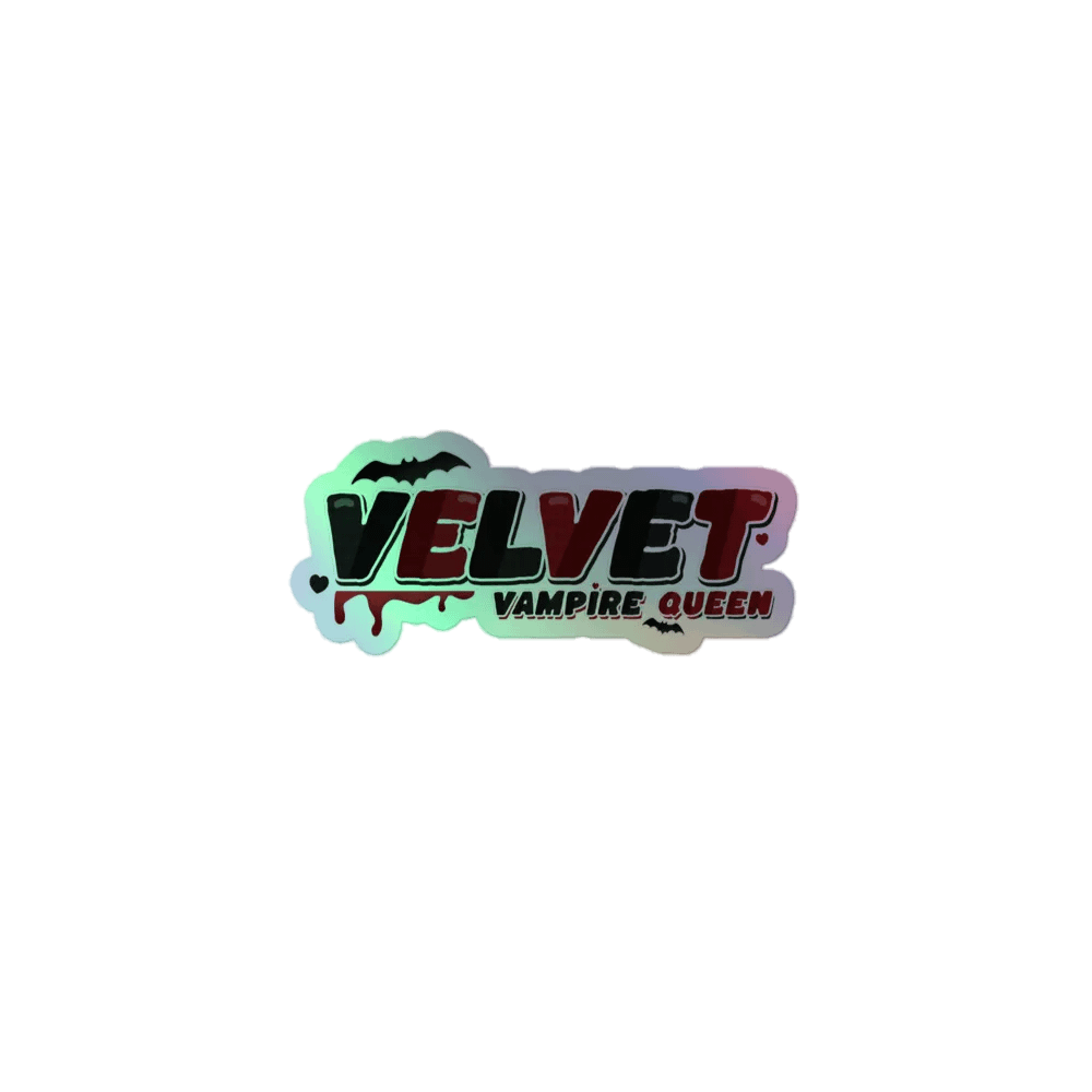 Velvet Logo Sticker product image (1)