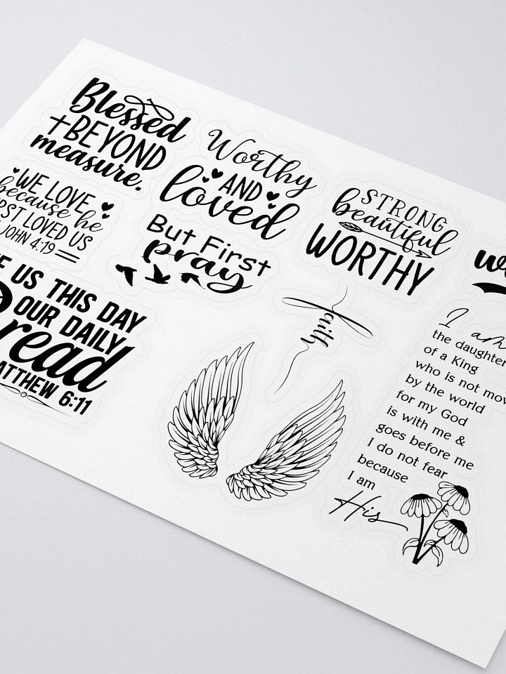 Assorted Christian Stickers product image (2)