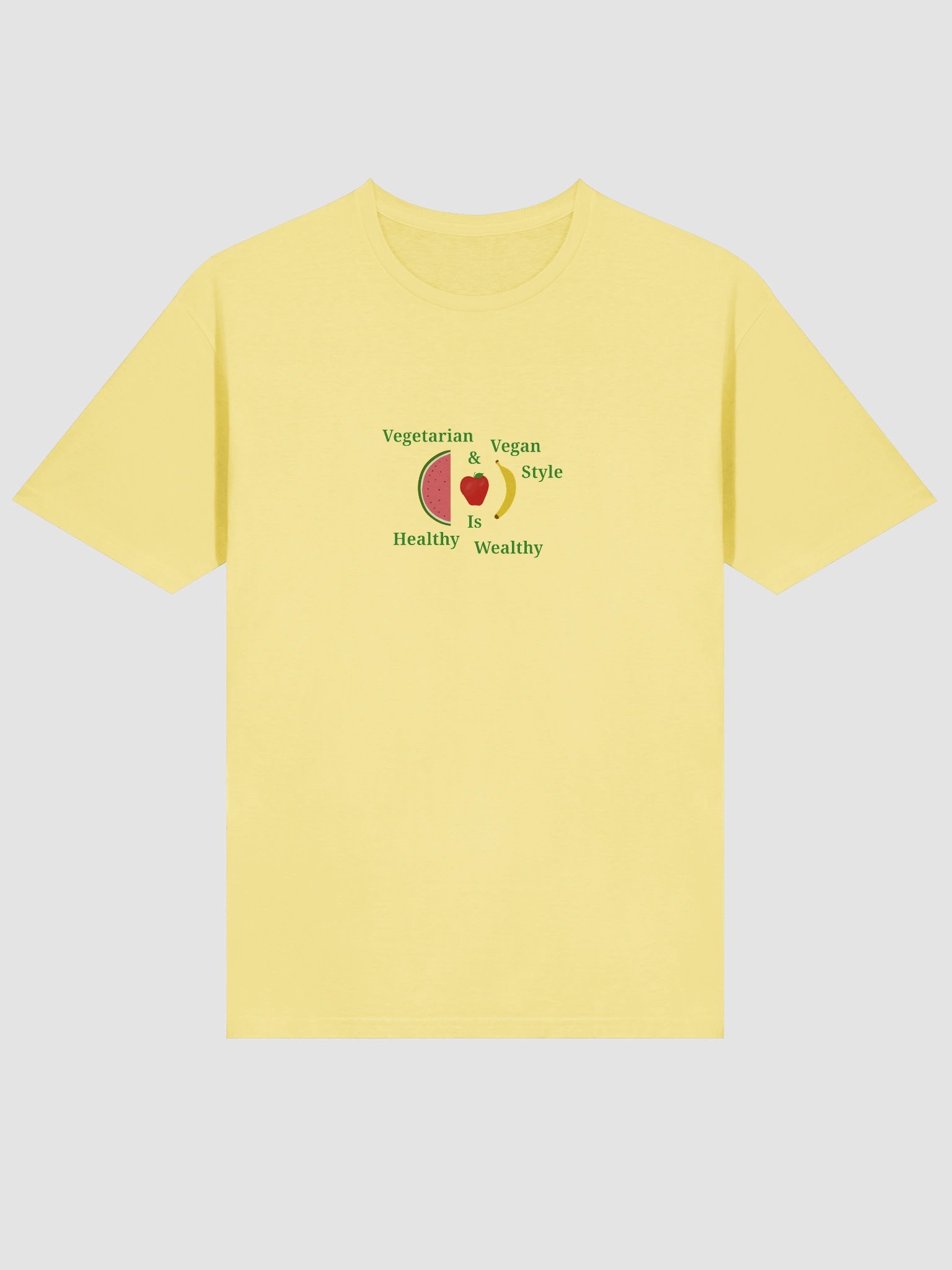 Healthy & Wealthy Vegetarian T-Shirt product image (3)