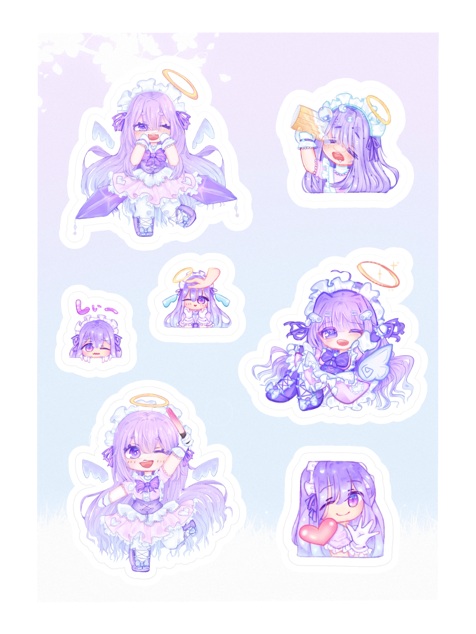 Miki-tama sticker sheet product image (3)