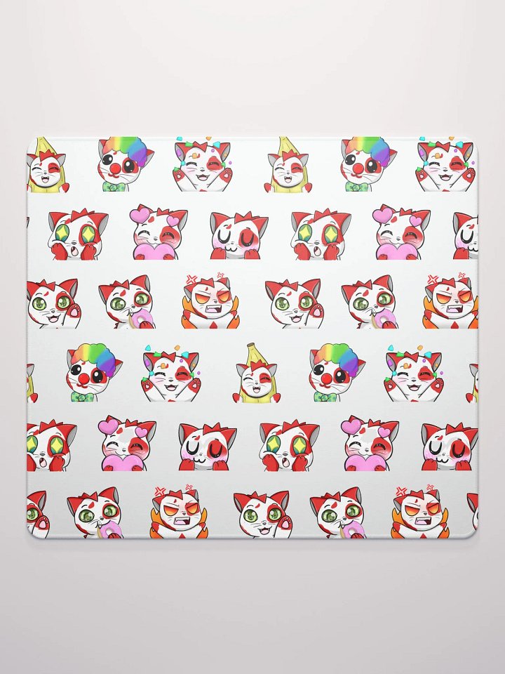 Crimson Pattern Gaming Mouse Pad product image (2)